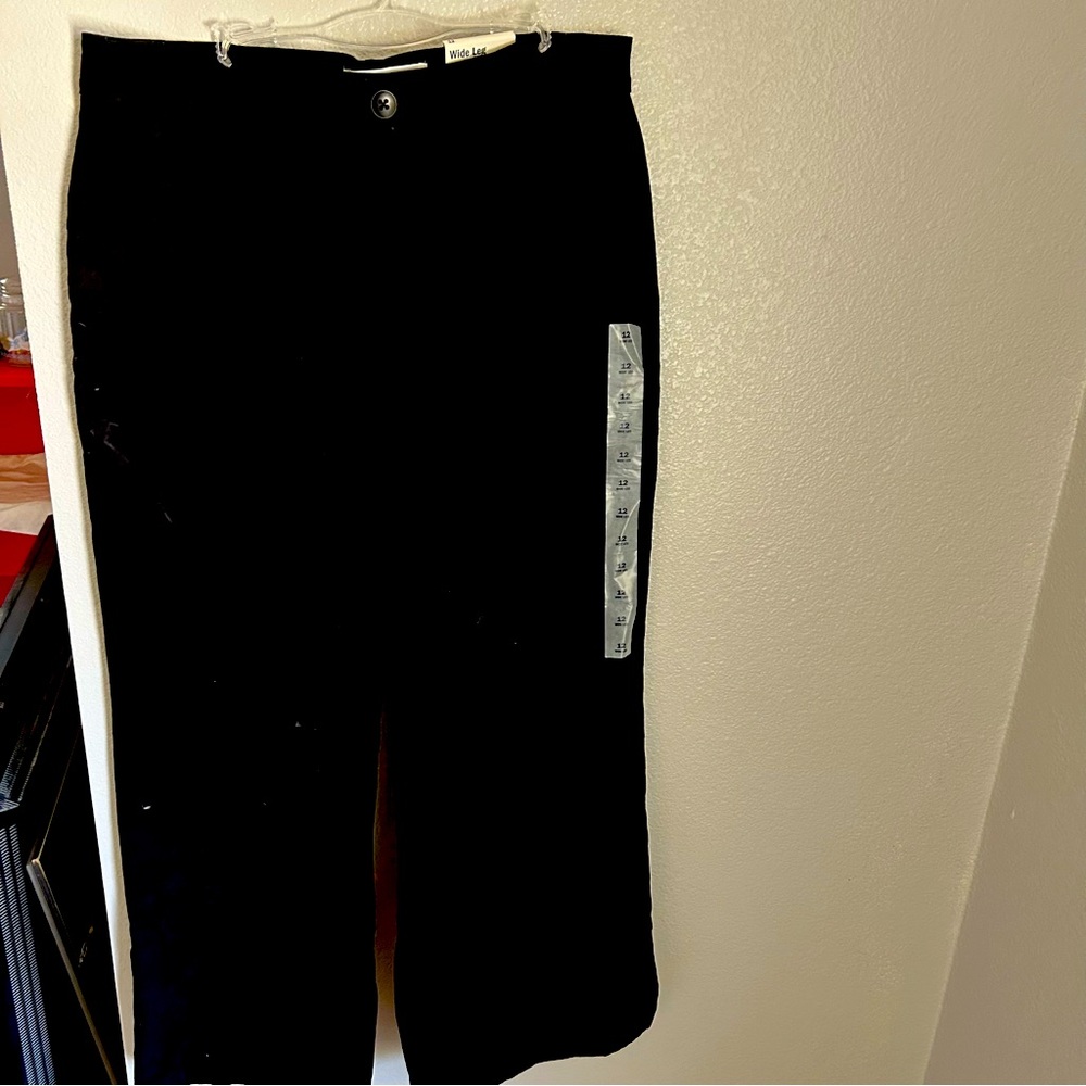 Old navy high rise wide leg pants sz 12